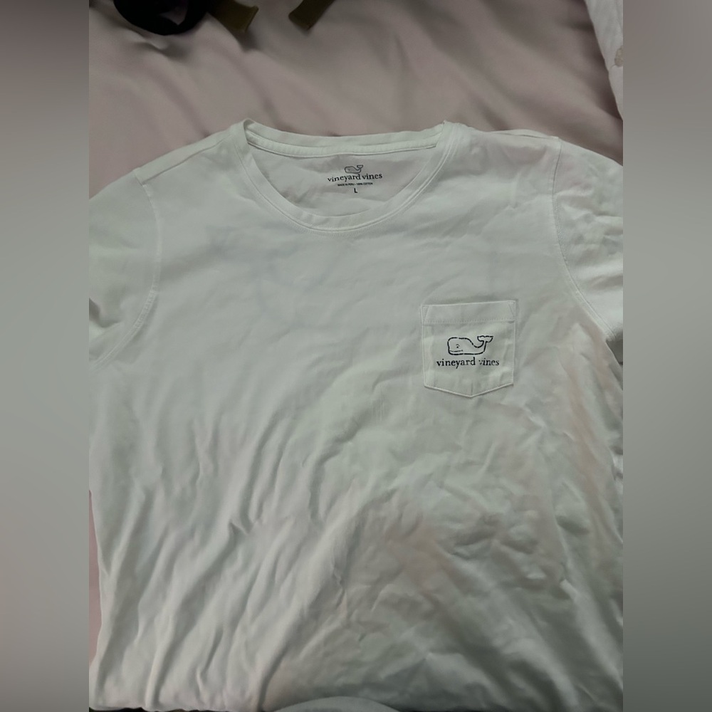 Vineyard Vines White Short Sleeve Tee